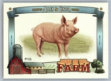 2020 Topps Allen & Ginter #DF-P Pig Down on the Farm