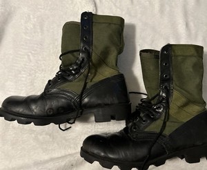 Ro-Search Jungle Boots Mens 7.5W Black Olive Canvas Military Panama Lug Sole Combat Jungle Boots - Etsy Singapore main image 2