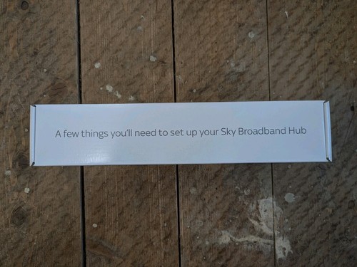 NEW Sky Broadband Hub - SR203 - Wireless Router - Black - 第 14/19 張圖片