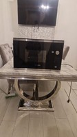 Bosch BFL523MS0B Stainless Steel 20L Built-In 800W Microwave, Series 4
