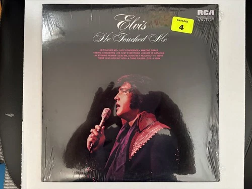 elvis presley lp he touched me sealed afl1-4690