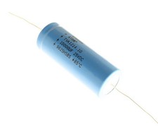 2x 10000uF 25V Axial Aluminum Electrolytic TVA ATOM Capacitor 10000mfd 25VDC