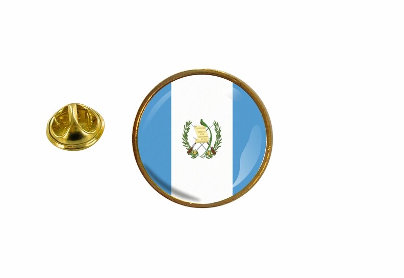 spilla pin pin's spille spilletta bandiera rotondo coccarda guatemala