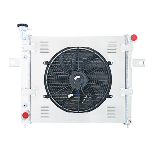 3 Rows Aluminum Radiator+Shroud Fan Fits 19992004 2000 Jeep Grand