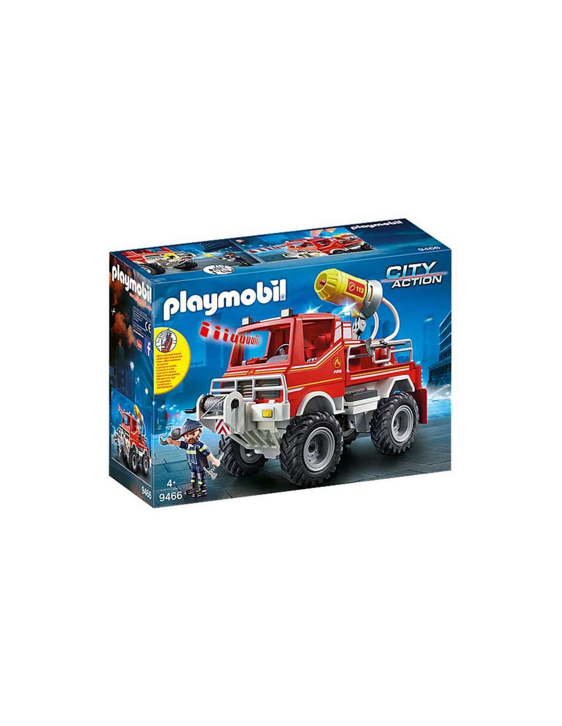 todoterreno bomberos playmobil