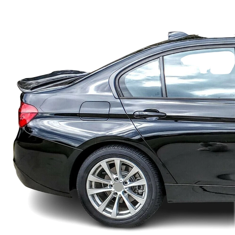 Heckspoiler passend für BMW F30, High Kick PSM spoiler Schwarz Glanz - Bild 2 von 4
