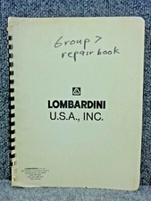 Lombardini Motore Diesel Gruppo 7 Manuale Officina Servizio Riparazione 710 720 723 725