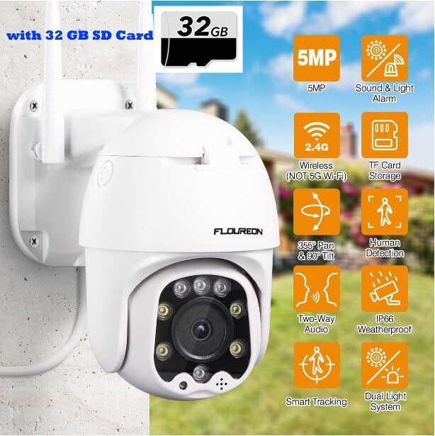 Video Recorder Floureon Ptz Camera Video Recorder Floureon 1080p