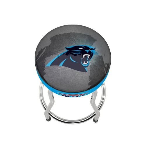 NFL Team Logo Bar Stool Adjustable Swivel Seat High Back Chair Blitz Football - Picture 155 of 247