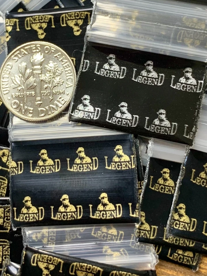 BaggiesSince1987 - 1034 ZipSeal BAGS 25 DESIGN MIX 1000PCS Metallic, 👀Details🔽 - Image 4 of 4