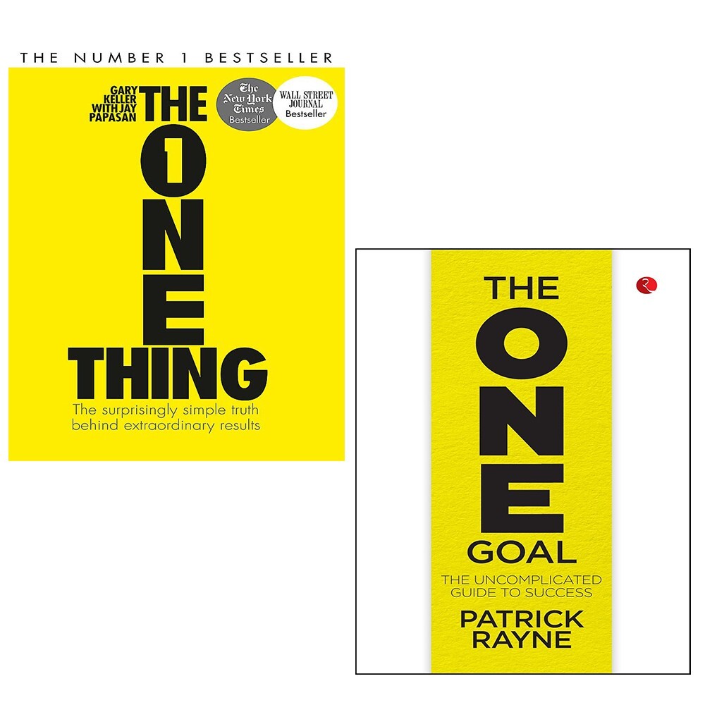 Gary Keller, Jay Papasan, Patrick Rayne Unisex One Thing Gary Keller, Jay Papasan, One Goal Patrick Rayne 2 Books Set - Image 2
