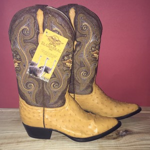 botas el general de avestruz