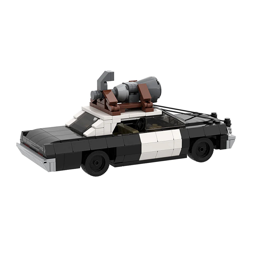 Police Car Blues Brothers Lego Minifigures MOCBRICKLAND MOC-63403