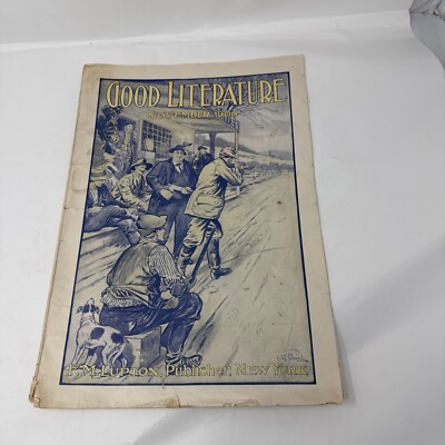 Good Literature November 1908 Victor Ferard Cover