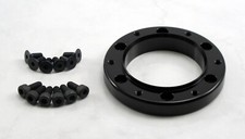 Black Aluminum Conversion Adapter For Momo Nrg Omp Hub To Nardi Steering Wheel Black Aluminum Conversion Adapter For Momo Nrg Omp Hub To Nardi Steering Wheel