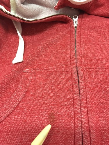 Canada Olympic Team SweatShirt Hoodie Jacket Front Zip Hud Son's Bay co S/P EUC - Picture 6 of 8
