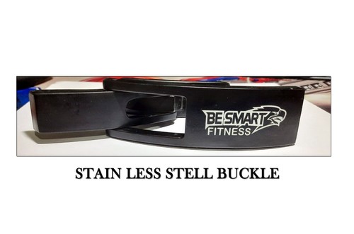 Leather Lever Weight Lifting Power Belt Dead Lifting back support Fitness GYM BS - Picture 10 of 19