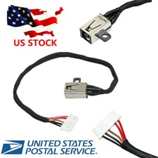 DC POWER JACK w/ CABLE For Dell Latitude 3490 3590 228R6 0228R6 CHARGING SOCKET