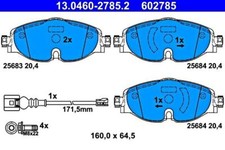 ATE Disc Brake Pad Set For AUDI VW SKODA SEAT A3 Sportback Q2 Q3 Tt 8V0698151