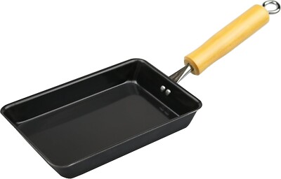 Pearl Metal Egg Frying Pan Induction Compatible 4.7x7.5in Made in Japan S-4881
