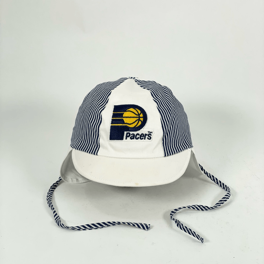 Indiana Pacers | NBA Vintage Baby Sun Hat Chin-tie Cap RARE