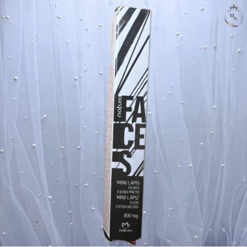 Mini lápiz delineador de ojos Natura Faces extra negro 800 mg Lapiz Para Ojos caducidad 06/2026 Foto 2 de 3