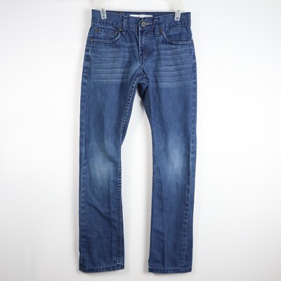 Levi's 511 Slim Boys  Blue Flex Stretch Jeans Size 10 Reg  25 x 26.5
