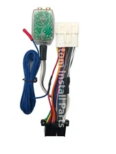 Factory Stereo Amplifier Subwoofer Interface Wire Harness Inline Converter Kit 