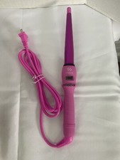 Unice Curling Iron Wand Fast Heating For Hair And Wigs, Pink