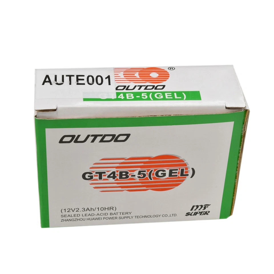 Batería sellada 12V YT4B-5 GT4B-5 para Yamaha TTR110E 110CC SR400 JR50 TTR50 TTR90 Foto 3 de 4