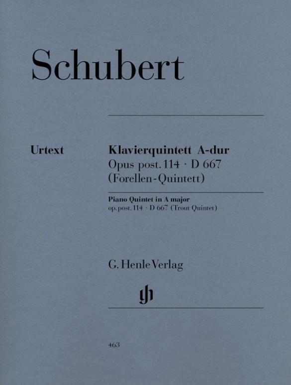 Thumbnail - Quintett A-dur Op. Post. 114 D 667 Für Klavier, Violine, Viola,