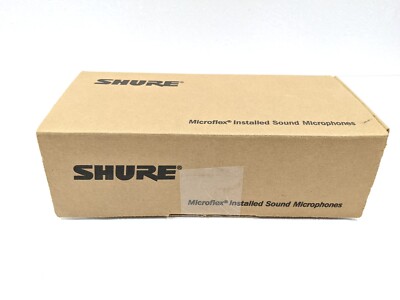 Shure MX202B/C Microflex Overhead Cardioid Microphone - Black Condenser