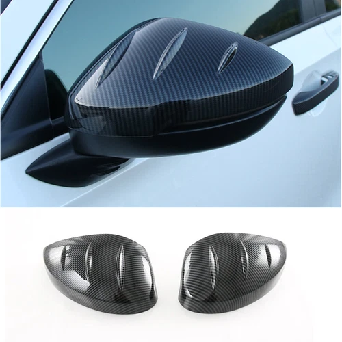 FOR 2022-2025 HONDA CIVIC W/O TURN SIGNAL SIDE MIRROR COVER TRIM CARBON STYLE