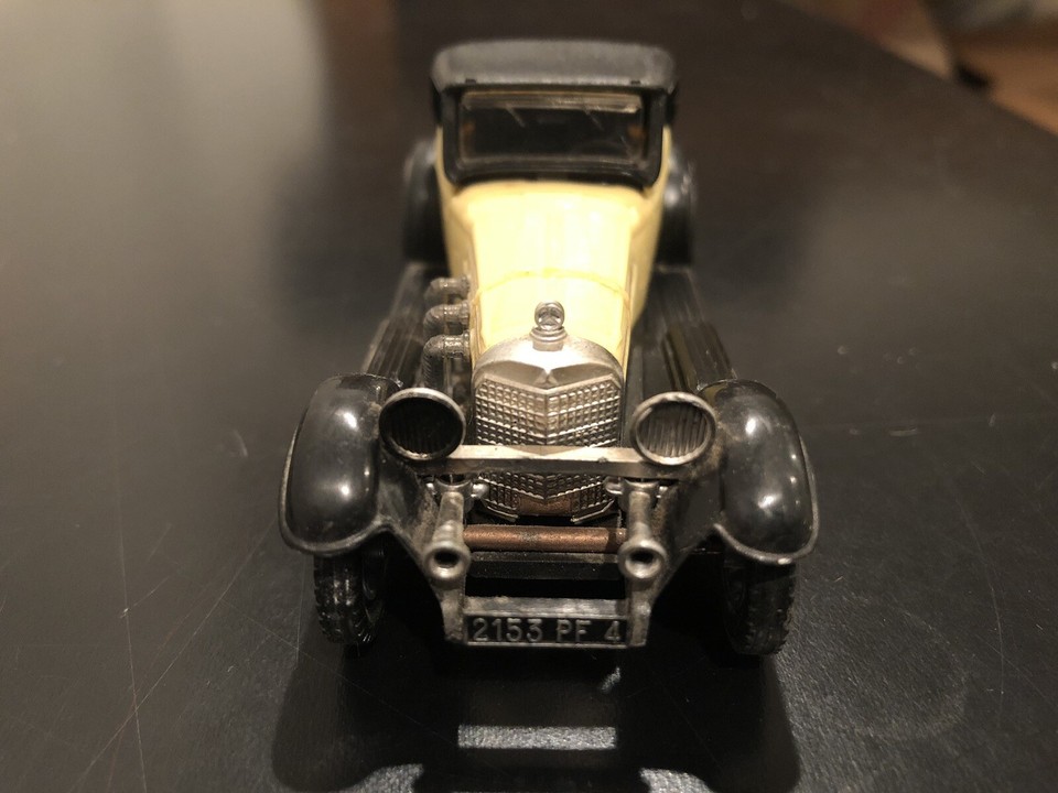 NOREV Ancien 1/43 - Mercedes SSK 1928 N°150 Beige - Miniature De Collection Boîte D'origine