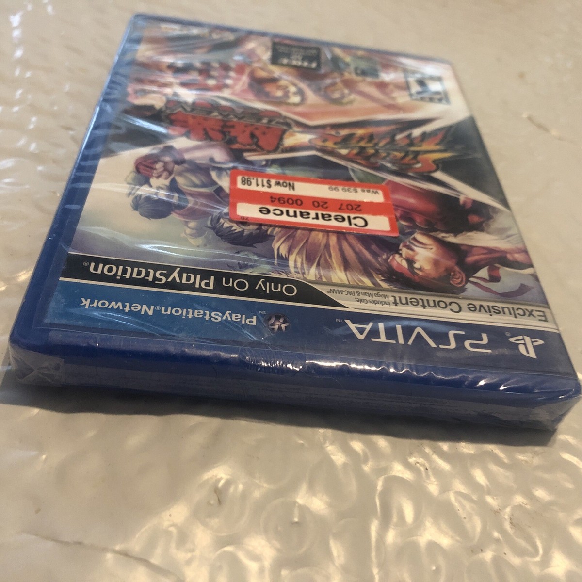 Street Fighter X Tekken (Sony PlayStation Vita, Brand new