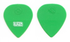 U2 Bono Signature Light Green Molded Guitar Pick - 2011 360 Tour