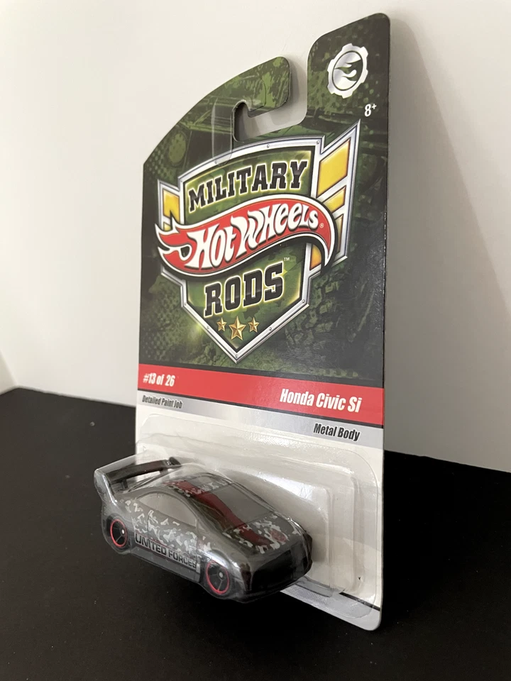 HOT WHEELS HONDA CIVIC SI ВОЕННЫЕ УДИЛИЩА С ЗАЩИТОЙ JDM VVHTF РЕДКИЕ ОБЪЕДИНЕННЫЕ СИЛЫ - Изображение 4 из 4