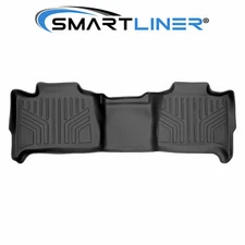 SMARTLINER Custom Floor Mats 2nd Row Liner Set 2007-2014 Suburban Tahoe Yukon XL