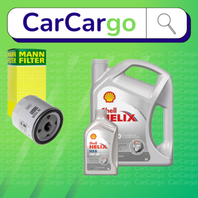 MANN Service Kit Fit Volvo V40 T3 GTDi Petrol 2012-2016 Filter Shell Oil 5W-30