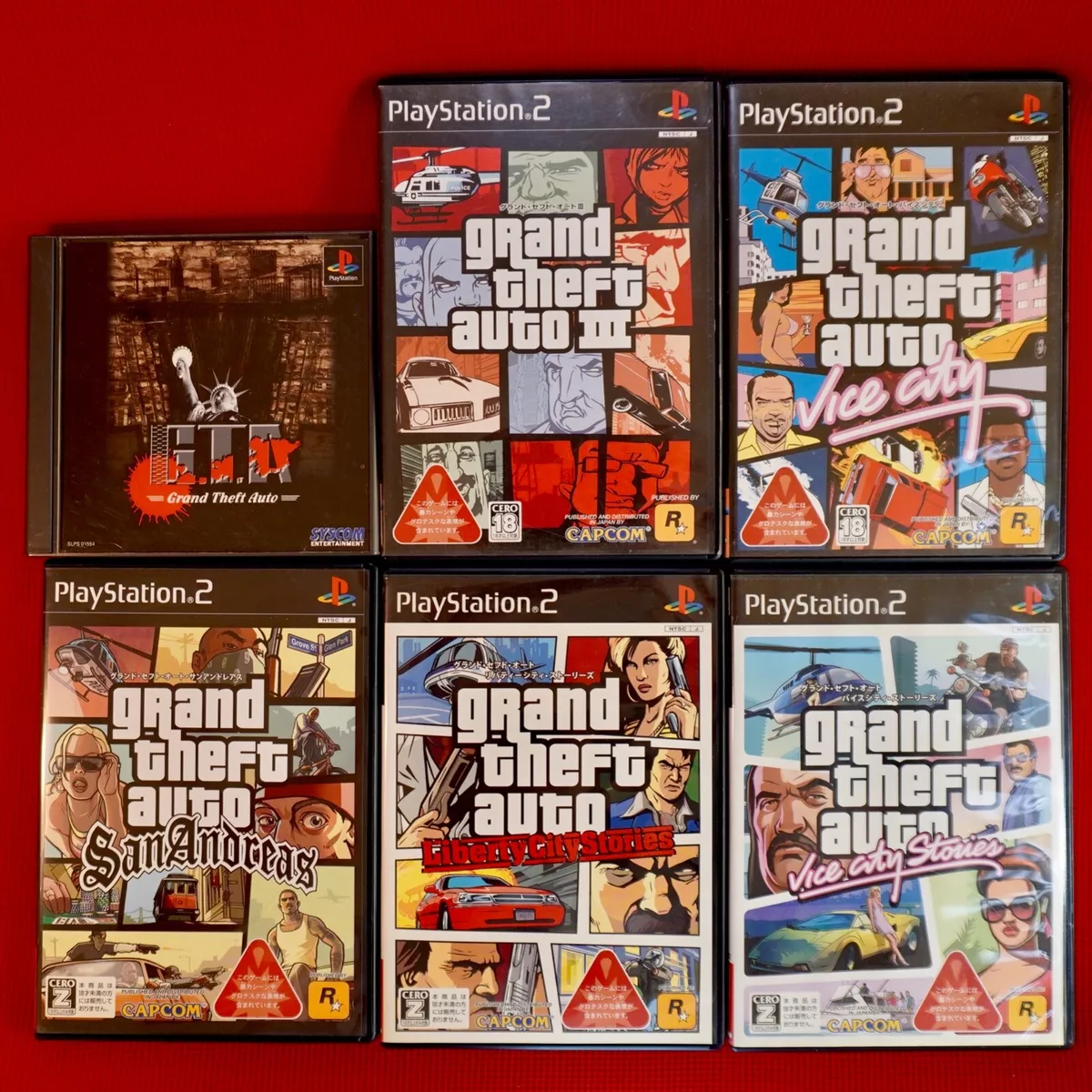 Vtg TESTED W MAP (RARE) Grand Theft Auto San Andreas PS2 Games Playsta –  ParadiseTradingPost