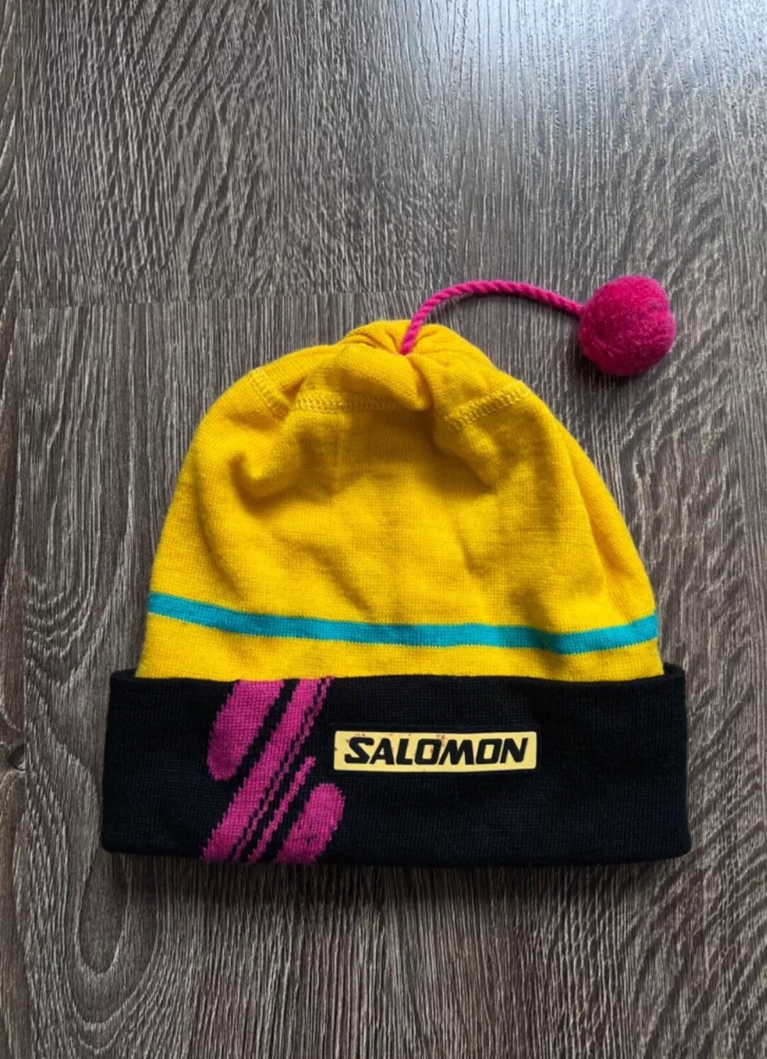 CAPPELLO BERRETTO INVERNALE SCI LANA SALOMON VINTAGE