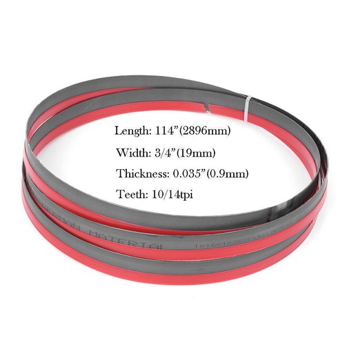 114" x 3/4" x 10/14tpi Portable Band Saw Blade M42 Bi-metal UK - Picture 3 of 11