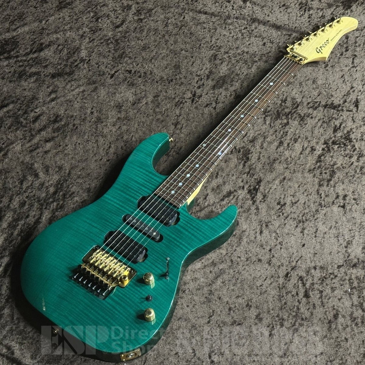 Greco Custom 7 Strings Guitar with Hard case 4.28kg Electric