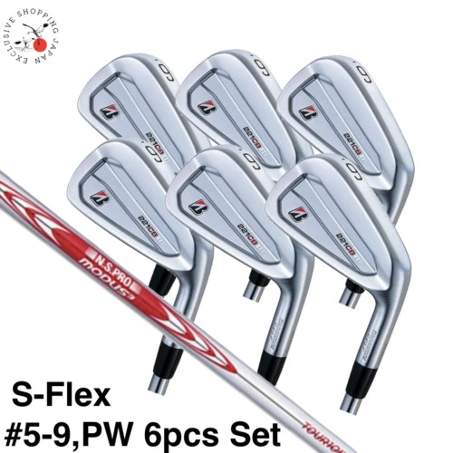 Bridgestone Golf 221CB Ironset 5-9+Pw RH Nspro MODUS3 TOUR105 steel flex stiff - Image 4 of 4