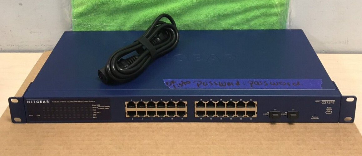 NETGEAR GS724T V4 24ポート スイッチ GS724Tv4 | Smart Managed Pro Switches | NETGEAR Support
