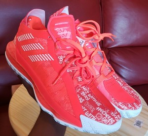 adidas dame 6 orange
