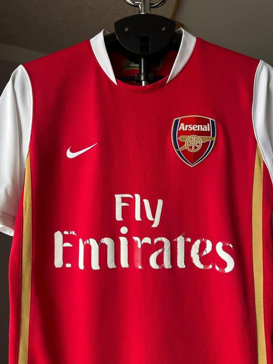 ARSENAL 2006 2007 HOME FOOTBALL SOCCER SHIRT NIKE VINTAGE