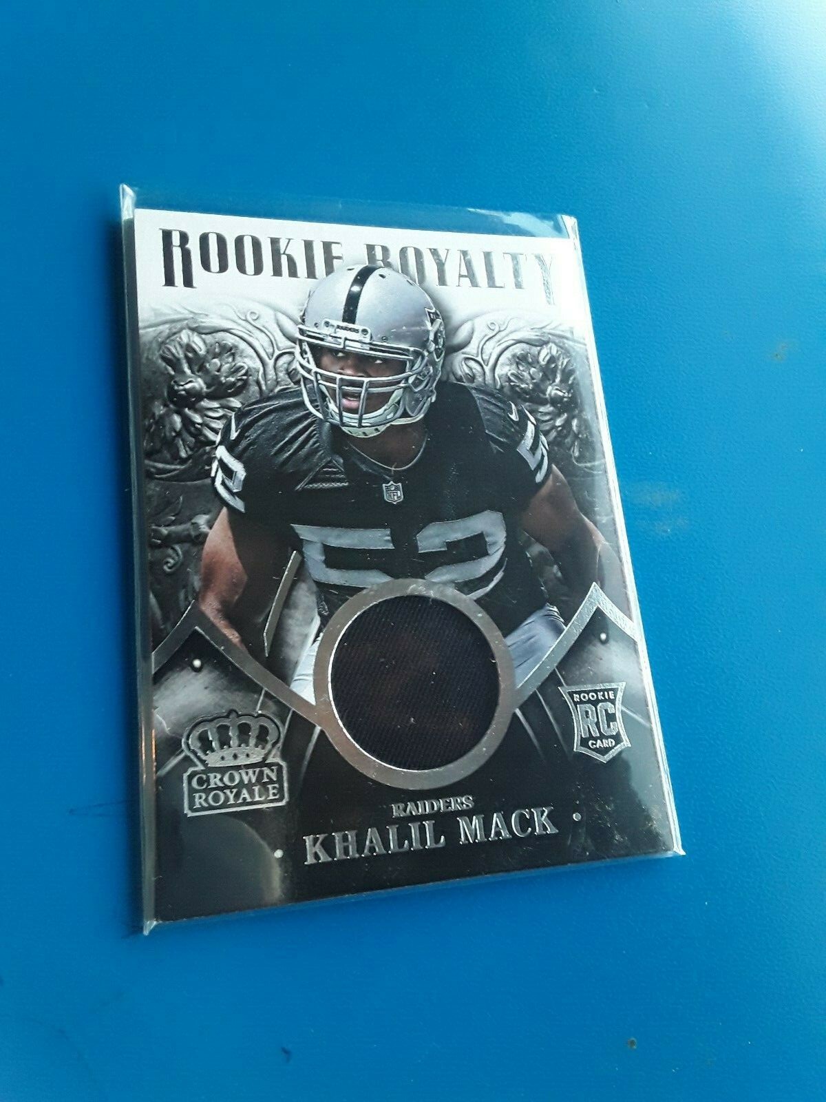 Khalil Mack Panini Crown Royale Rookie Royalty Materials #RR17 Base