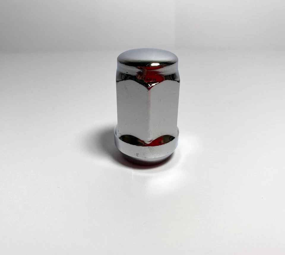 Fit Jeep Compass Patriot Prospector Acorn Lug Nut Cone Seat 12x1.5 Chrome 20pc - Image 4 of 4