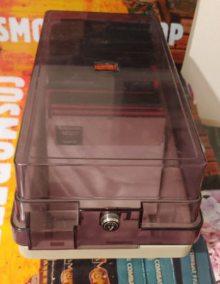 Diskettenbox für (100) 5,25 Zoll (w key) with 100 Disks in Commodore 64 format